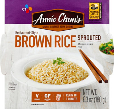 Annie Chuns Rice Express Sprouted Brown Rice - 6.3 Oz - Image 2