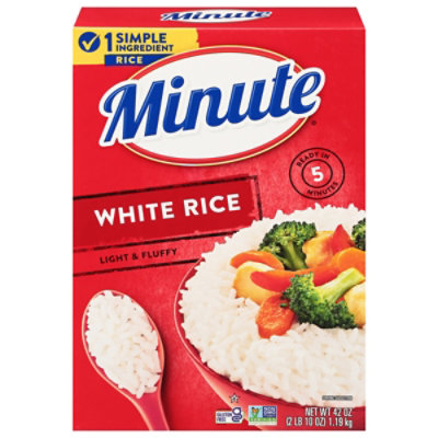 Minute White Rice Instant In Box - 42 Oz - Image 1