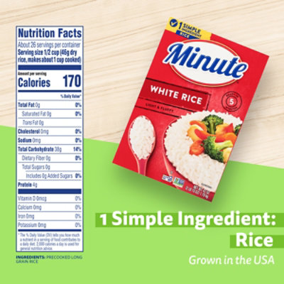 Minute White Rice Instant In Box - 42 Oz - Image 2