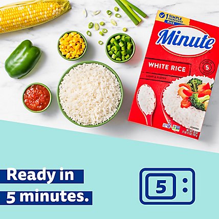 Minute Rice White Instant Enriched Long Grain - 28 Oz - Image 3