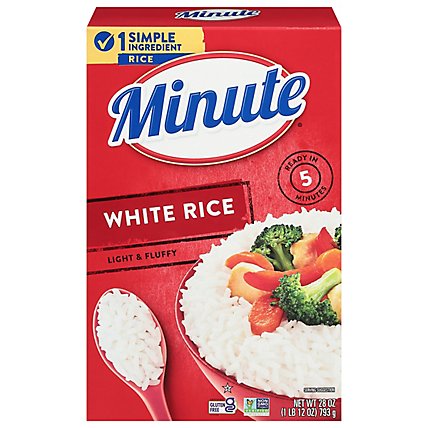 Minute Rice White Instant Enriched Long Grain - 28 Oz - Image 2
