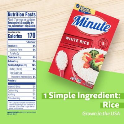 Minute White Rice Instant In Box - 28 Oz - Image 2
