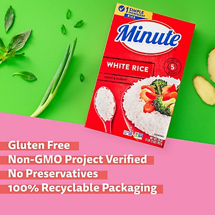 Minute Rice White Instant Enriched Long Grain - 28 Oz - Image 4