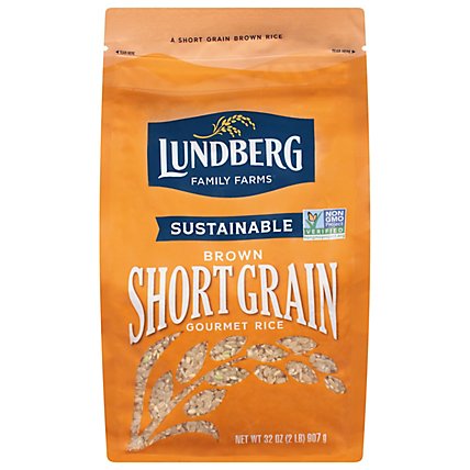 Lundberg Heirlooms Rice Brown Short Grain - 32 Oz - Image 1