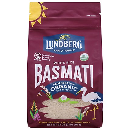 Lundberg Essences Organic California Rice White Basmati - 32 Oz - Image 2