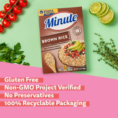 Minute Brown Rice Instant In Box - 14 Oz - Image 2