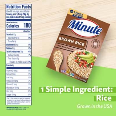 Minute Brown Rice Instant In Box - 14 Oz - Image 4