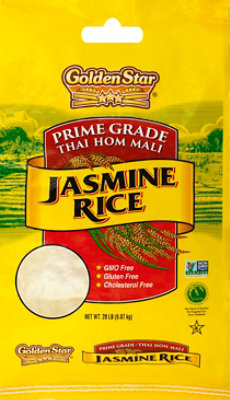 Golden Star Rice Jasmine Prime Grade - 20 Lb - Image 2