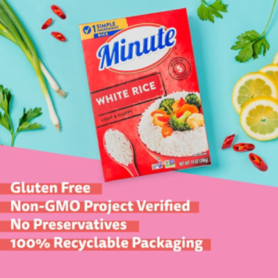 Minute White Rice Instant In Box - 14 Oz - Image 2