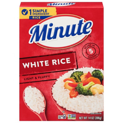 Minute White Rice Instant In Box - 14 Oz - Image 1