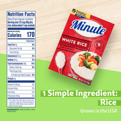 Minute White Rice Instant In Box - 14 Oz - Image 2