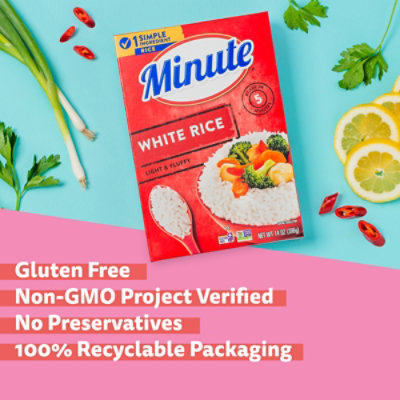 Minute White Rice Instant In Box - 14 Oz - Image 3