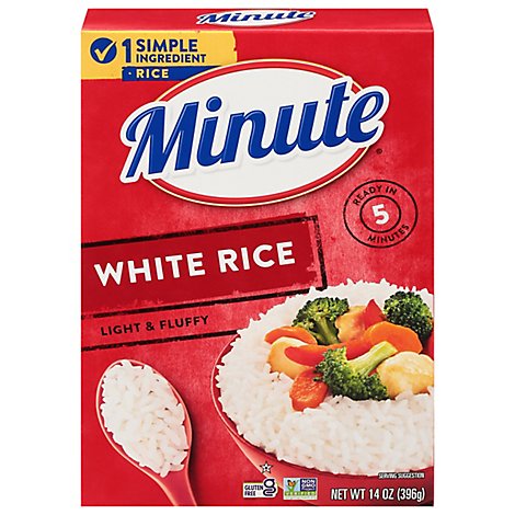 Minute Rice White Instant Enriched Long Grain - 14 Oz
