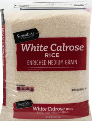 Signature SELECT Medium Grain Calrose Rice - 20 Lb - Image 2