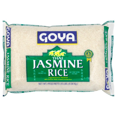 Goya Rice Thai Jasmine - 20 Lb - Image 1