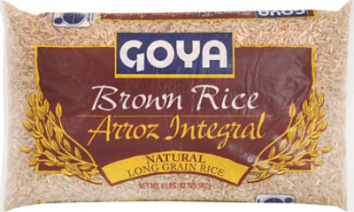 Goya Rice Brown Natural Long Grain - 2 Lb - Image 2