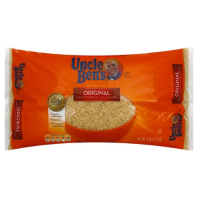  Uncle Bens Rice Parboiled Long Grain Enriched Original - 5 Lb 