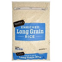 Signature SELECT Rice Enriched Long Grain - 20 Lb - Image 1