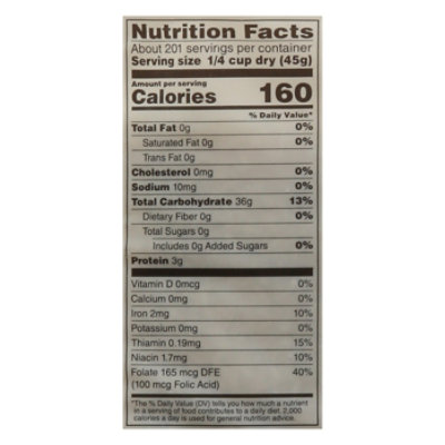 Signature SELECT Enriched Long Grain Rice - 20 Lb - Image 4