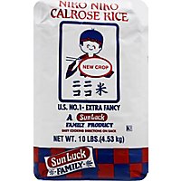 Sun Luck Rice Calrose Niko Niko - 10 Lb - Image 2