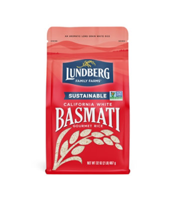 Lundberg Family Farms California White Basmati Rice - 32 Oz - Image 4