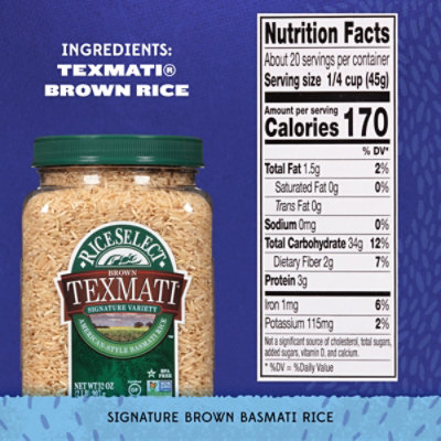 RiceSelect Brown Texmati Rice In Jar - 32 Oz - Image 6