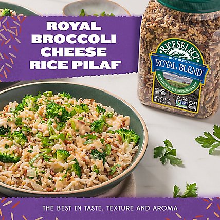 Rice Select Royal Blend Texmati Rice Blend White Brown Wild & Red - 21 Oz - Image 4