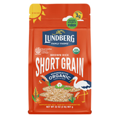 Lundberg Family Farms Regenerative Organic Certified Brown Short Grain Rice - 32 Oz - Image 4