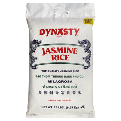 Dynasty Rice Jasmine - 20 Lb - Image 1