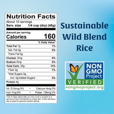 Lundberg Family Farms Sustainable Wild Blend Rice - 16 Oz. - Image 4