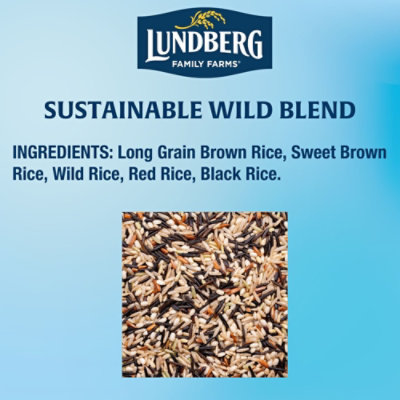 Lundberg Family Farms Sustainable Wild Blend Rice - 16 Oz. - Image 5