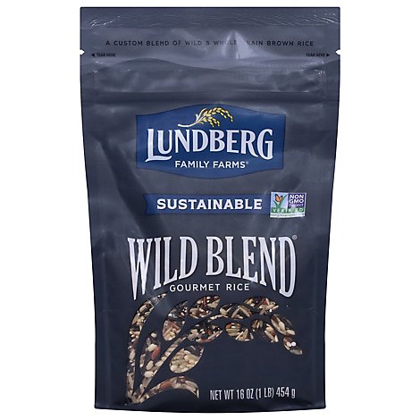 Lundberg Gourmet Blends Rice Wild Blend - 16 Oz