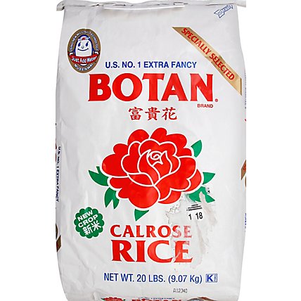 Botan Rice Calrose - 20 Lb - Image 2