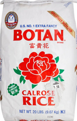 Botan Rice Calrose - 20 Lb - Image 2