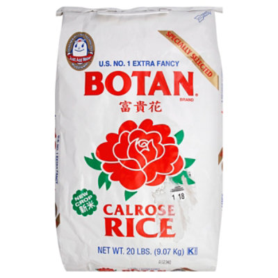 Botan Rice Calrose - 20 Lb - Image 1