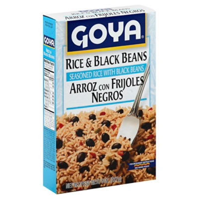 Goya Rice & Beans Black Box - 8 Oz - Image 1