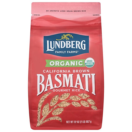 Lundberg Essences Organic California Rice Brown Basmati - 32 Oz