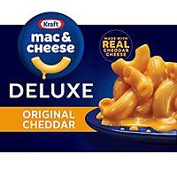 Kraft Deluxe Original Macaroni & Cheese Dinner Box - 14 Oz - Image 3