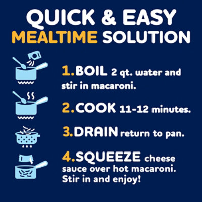 Kraft Deluxe Original Macaroni & Cheese Dinner - 14 Oz - Image 2