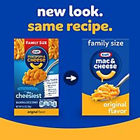 Kraft Original Macaroni & Cheese Dinner Family Size Box - 14.5 Oz - Image 2
