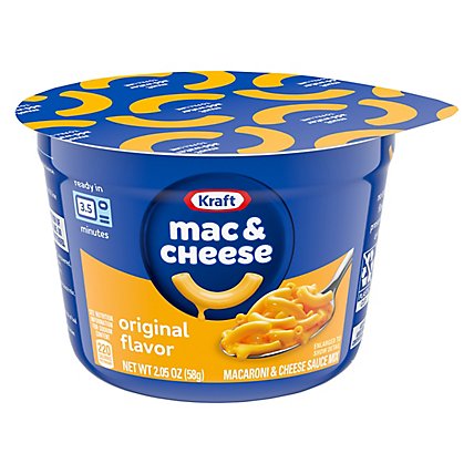 Kraft Original Macaroni & Cheese Easy Microwavable Dinner Cup - 2.05 Oz - Image 5