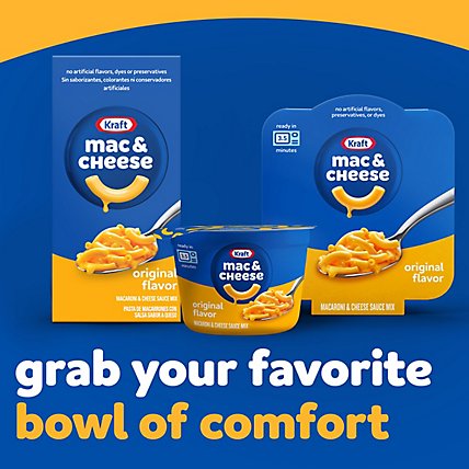 Kraft Original Macaroni & Cheese Easy Microwavable Dinner Cup - 2.05 Oz - Image 9