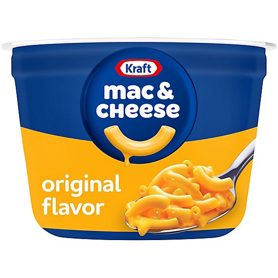 Kraft Original Macaroni & Cheese Easy Microwavable Dinner Cup - 2.05 Oz