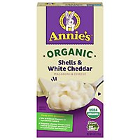 Annies Homegrown Macaroni & Cheese Organic Shells & White Cheddar Box - 6 Oz - Image 3