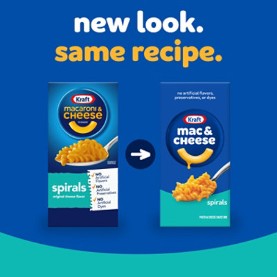 Kraft Spirals Original Mac & Cheese Macaroni and Cheese Dinner - 5.5 Oz - Image 2
