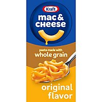 Kraft Original Macaroni & Cheese Dinner with Whole Grain Pasta Box - 6 Oz - Image 1