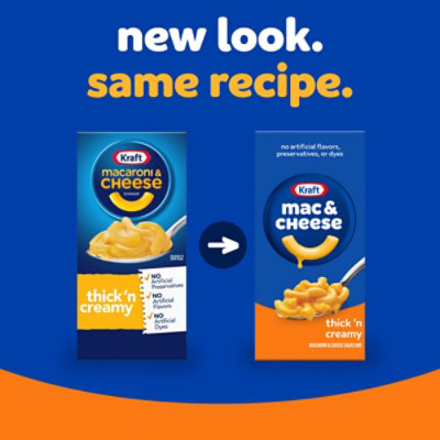 Kraft Thick 'n Creamy Mac & Cheese Macaroni and Cheese Dinner - 7.25 Oz - Image 5