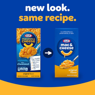 Kraft Original Mac & Cheese Macaroni and Cheese Dinner - 7.25 Oz - Image 5