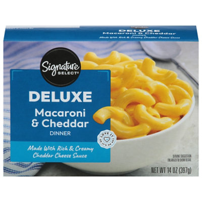 Signature SELECT Macaroni & Cheese Dinner Deluxe Box - 14 Oz - Image 3