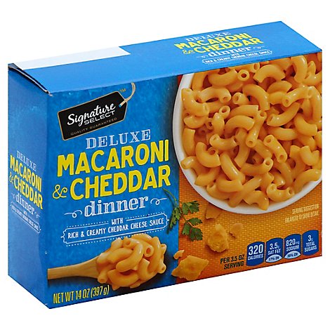 Signature SELECT Macaroni & Cheese Dinner Deluxe - 14 Oz